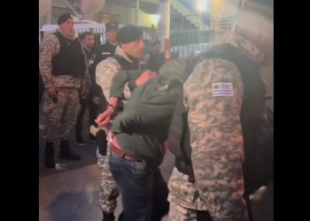 Hincha chileno detenido