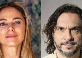 Mariana Derderián y Mauricio