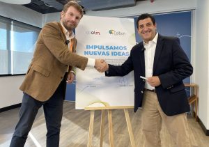 José Ignacio Escobar CEO de Colbún y Daniel Daccarett de Emprende tu Mente.