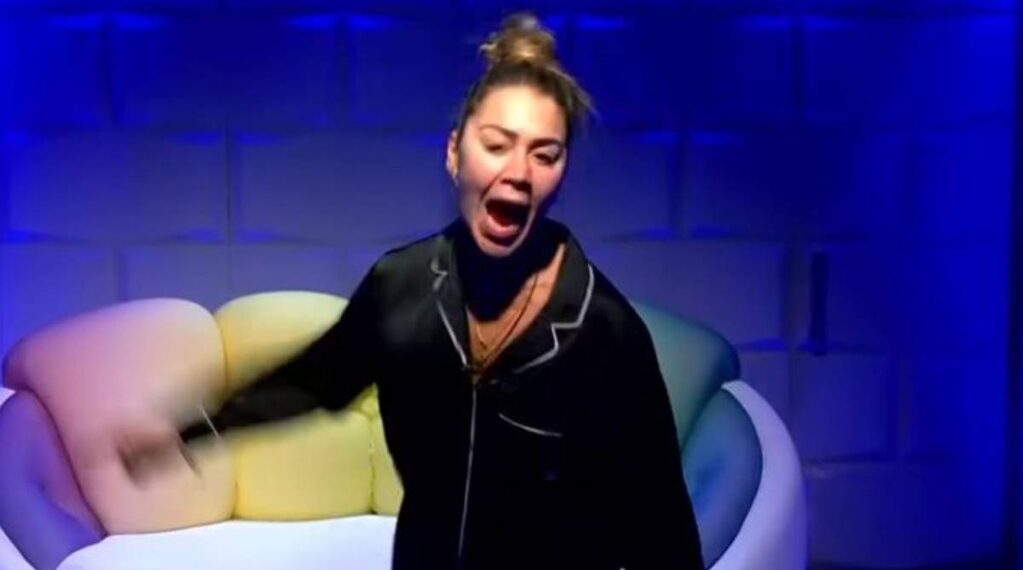 El minuto de furia de Chama en Gran Hermano