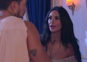 Pamela Díaz encara a Luis Mateucci