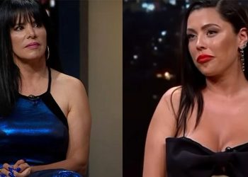 Anita Alvarado le ofrece combos a Daniela Aránguiz