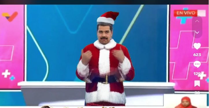 La hilarante parodia a Maduro y su navidad en octubre