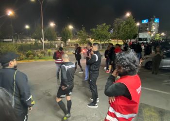 El insólito robo que sufrieron los árbitros del partido de Colo Colo