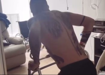 Emocionante video muestra primer avance en la recuperación de Cristóbal Campos