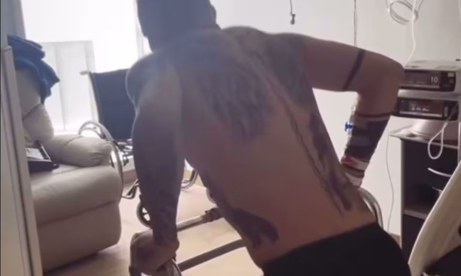 Emocionante video muestra primer avance en la recuperación de Cristóbal Campos