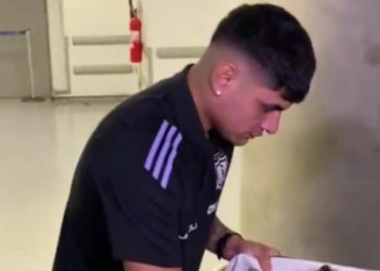 Así fue la llegada a Chile del flamante refuerzo de Colo Colo