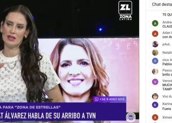Adriana Barrientos reaparece en Zona de Estrellas tras polémica con Claudia Schmidt