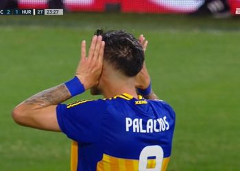 No se puso nervioso: El golazo de Palacios para el triunfo de Boca