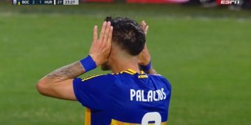 No se puso nervioso: El golazo de Palacios para el triunfo de Boca