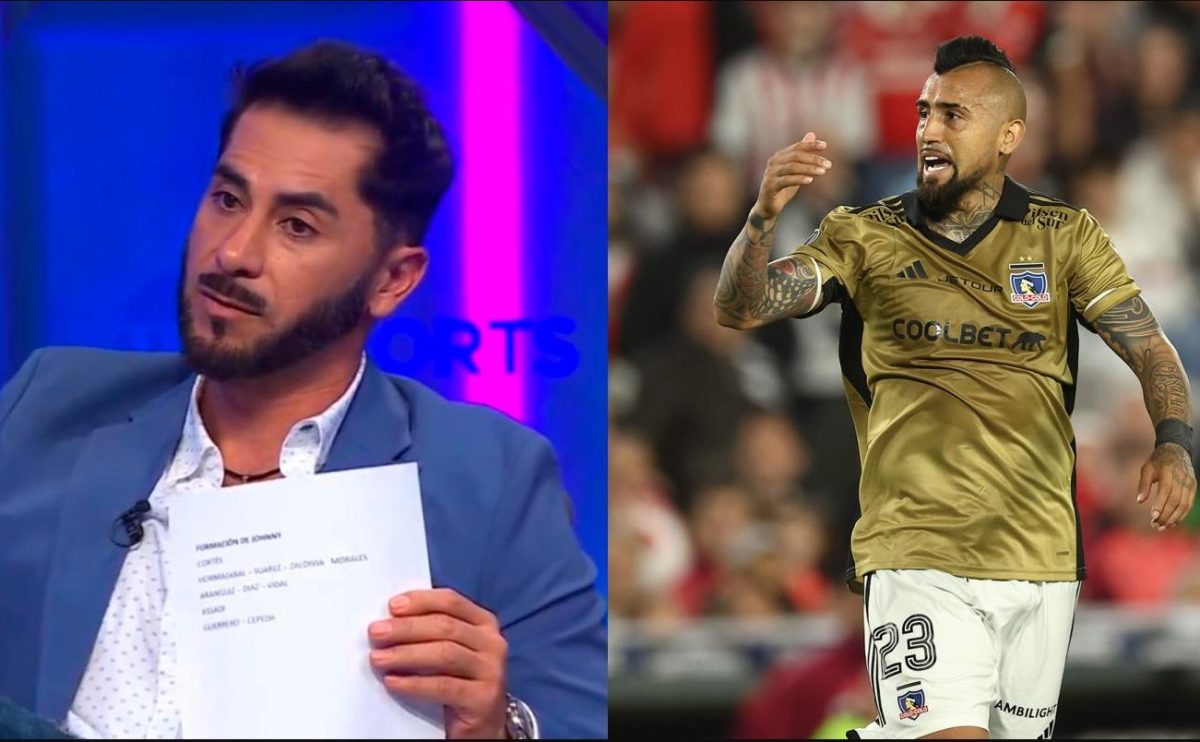 Vidal repasó a Johnny Herrera con irónico mensaje