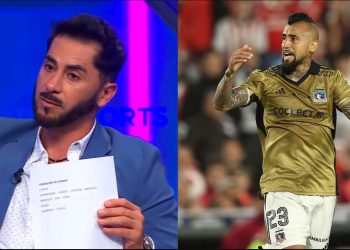 Vidal repasó a Johnny Herrera con irónico mensaje