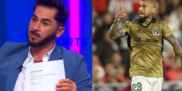 Vidal repasó a Johnny Herrera con irónico mensaje