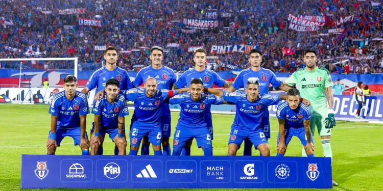 Futbol, Universidad de Chile vs Union La Calera
Fecha 2, Liga de Primera 2025.
Los jugadores de Universidad de Chile, son fotografiado durante el partido de primera division realizado en el Estadio Nacional de Santiago, Chile.
23/02/2025
Pepe Alvujar/Photosport

Football, Universidad de Chile vs Union La Calera.
2st turn, Division League 2025.
Players from Universidad de Chile’s are photographed during the first division match held at the National Stadium in Santiago, Chile. 
23/02/2025
Pepe Alvujar/Photosport