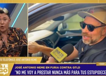 Neme explota de furia contra Sergio Rojas en vivo