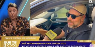 Neme explota de furia contra Sergio Rojas en vivo