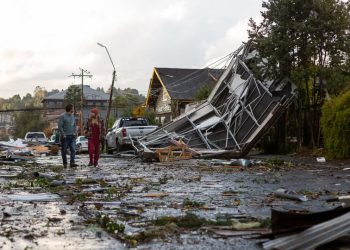 Los efectos del inusual tornado que azotó a Puerto Varas