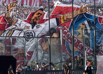 La Garra Blanca se fue con todo tras la derrota en Libertadores