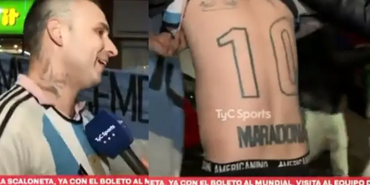 Redes le dan con todo a chileno fanático de Argentina que salió en TV