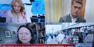 El tenso cara a cara en vivo entre Mario Desbordes e Irací Hassler