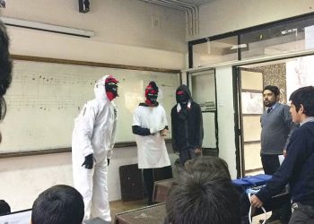 Municipio logró identificar a siete estudiantes de colegios emblemáticos como «overoles blancos»