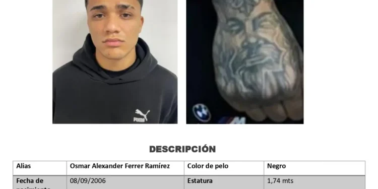 Papelón del Poder Judicial: Sicario prófugo tiene otra identidad