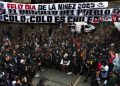 Sin autorización pero sin incidentes: La particular celebración de la Garra Blanca en el Monumental
