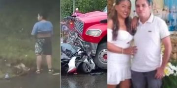 Tragedia en segundos: grababan a su hijo en la vía pública y terminaron registrando su propia muerte