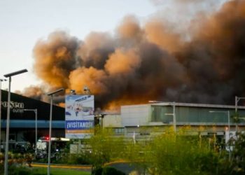 Aprovecharon el caos: registran robos durante evacuación en Mall Plaza Norte