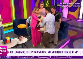 Cathy Barriga en Canal 13, entre lágrimas, perrito encontrado y una cumbia desafiante: ¿lavado de imagen mediático?