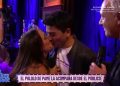 Pamela Leiva presenta a su nuevo pololo en TV y rompe el libreto con beso en vivo