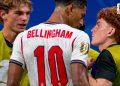 Jude Bellingham perdió la paciencia: el video que revela qué provocó el polémico manotazo a un rival argentino