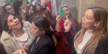 feriantes responden a insultos de camila flores