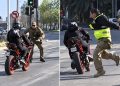 dan con motociclista que escapo de fiscalizacion