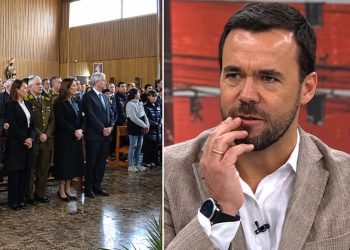 el detalle que vio edu de la iglesia en funeral