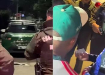 Video viral: venezolanos amenazan con funar a Carabineros tras reclamo por ruidos molestos