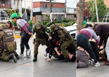 brutal pelea en despacho de chv