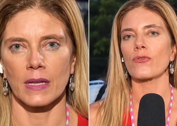 Mónica Rincón anunció el triunfo de Lula en Brasil y un detalle de su vestuario desató comentarios en redes