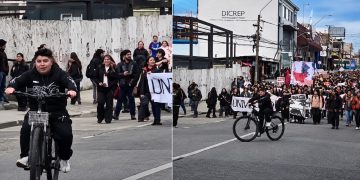 carlitos run en marcha estudiantil